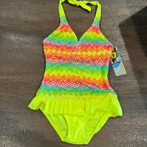 Sport Girls Swimsuit Sz M - Picture 1 of 7
